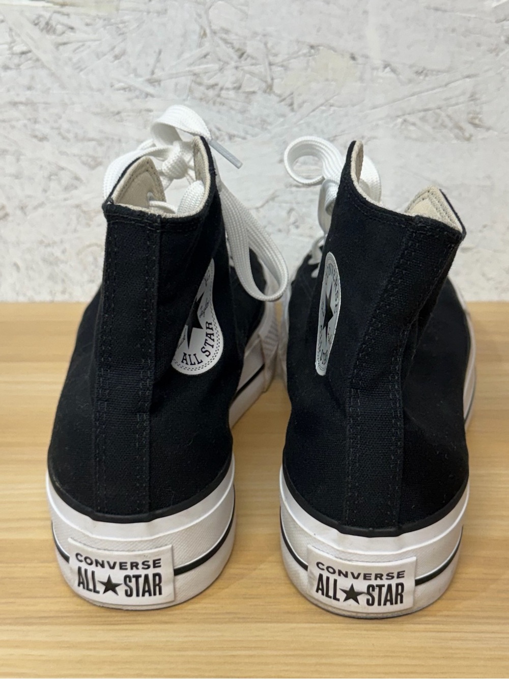 Converse Chuck Taylor All Stars High-Top Platform Sneakers - Picture 4 of 7